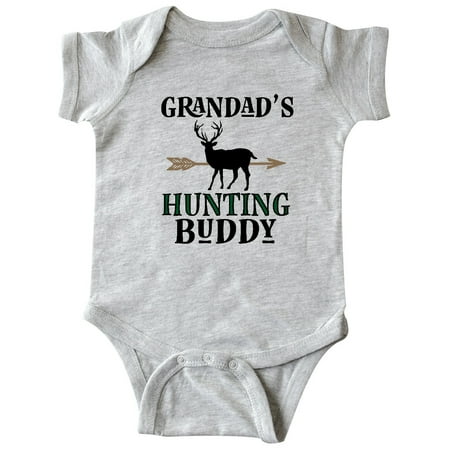 

Inktastic Bowhunter Grandad Hunting Buddy Gift Baby Boy Bodysuit