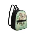 thumbnail image 2 of Eheartsgir Koala Hug Print Small Backpack for Office Outdoor, Top Handle Travel Daypack Polyester Adjustable Strap Mini Purse, 2 of 8