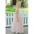 thumbnail image 6 of Crossed Straps Lace Formal Flower Girl Dress Princess Ceremonial 204, 6 of 7