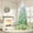 White+Green Gradient-6FT, variant on 4.5/6/7.5/9Ft Prelit Artificial Christmas Tree with RGB & Warm White Lights, Pre-Lit Snow Flocked Pencil Christmas Tree, Foldable Base,Holiday Decoration for Home, Office, Party,  5 Gradient Colors