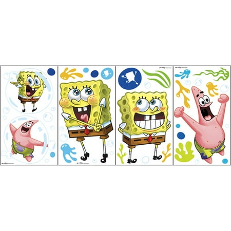 Spongebob Wall - spongebob squarepants wall applique