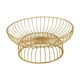 thumbnail image 2 of Cesta de fruta de alambre de hierro, recipiente para servir con estilo creativo moderno, resistente, centro de mesa, frutero para sala de 30 centimetros Sunnimix canasta de frutas, 2 of 8