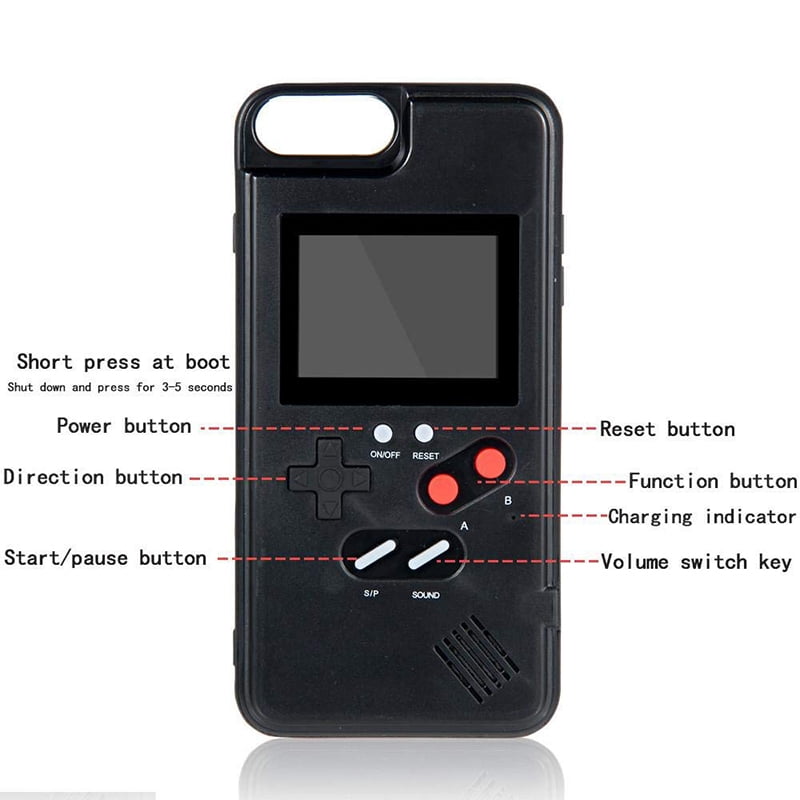 Buy iPhone Gameboy Case with 36 Retro Games at Ubuy UK