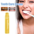 thumbnail image 1 of Fiudx Ofertas de la semana Pasta de dientes con sabor a fruta para refrescar el aliento, blanquear los dientes y eliminar el color amarillento y las manchas, pasta de dientes fluorada, 60g, 1 of 7