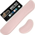 thumbnail image 1 of GORILLA GRIP Silky Memory Foam Wrist Rest for Computer Keyboard, , Ergonomic Design for Typing Pain Relief, Desk Pads Support Hand and Arm, Mousepad Rests, Stain Resistant, 2 Piece Pad, Black, 1 of 10