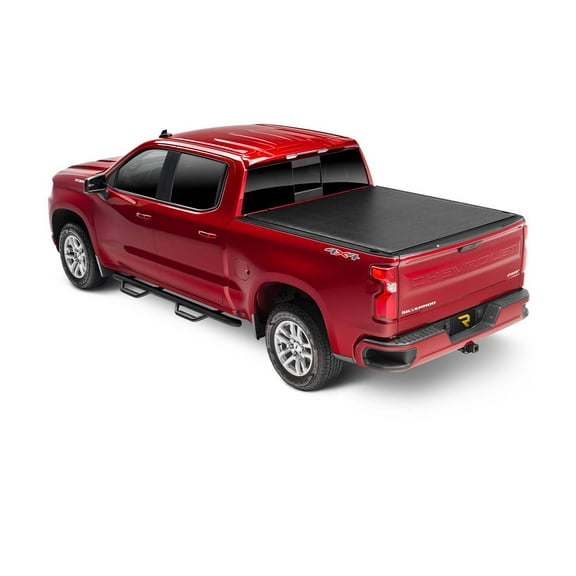 Truxedo by RealTruck Sentry Hard Rolling Truck Bed Tonneau Cover | 1571601 | Compatible with 2007 - 2013 Chevy/GMC Silverado/Sierra 1500, 2007-14 2500/3500HD 8' 2" Bed (97.6")