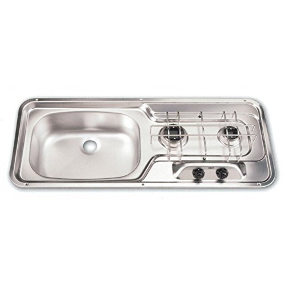 Dometic MO0911CIS0000US 2 Burner Cooktop And Sink Combo