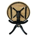 thumbnail image 3 of International Concepts 36" Round Table in Black and Soft Cherry, 3 of 4