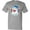 AC-Heather Grey, variant on Holiday Snowman T-Shirt