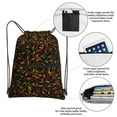 thumbnail image 3 of Naloa Color Music Drawstring Backpack String Bag Cinch Water Resistant for Gym Shopping Sport Yoga, 3 of 6
