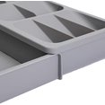 thumbnail image 2 of Zootealy Silverware Organizer Storage Tray,Cutlery Expandable Organizer for Kitchen Drawer Holding Flatware Spoons Forks, 2 of 6