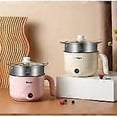thumbnail image 3 of Rose Mini Multi-Function Electric Rice Cooker Non-stick Heating Pan Cooking Pot Double Layer Steamer, 3 of 5