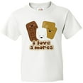 thumbnail image 3 of Inktastic I Love S'Mores Youth T-Shirt, 3 of 5