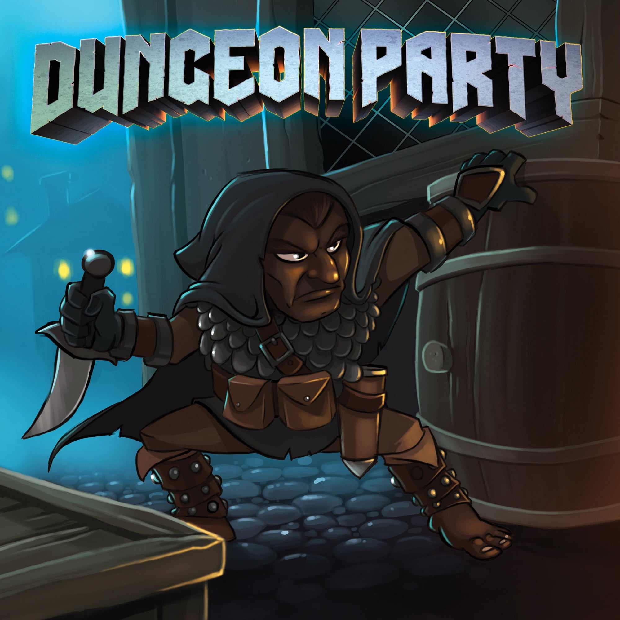 Forbidden Games: Dungeon Party - Starter Pack, Coin Bouncing Role-Playing Card Game, Party Game, Ages 10+, 1-6 Players, 30-90 Min