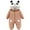 Coffee, variant on Hwmodou Baby Hooded Bodysuits Boys Girls Cotton Blend Cartoon Bear Hooded Romper Jumpsuit Coat Fall Winter Soft Baby Onesies,0-3M