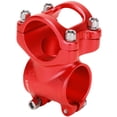 thumbnail image 2 of Bicycle Short Stem, Aluminum Alloy Bike Stem,  Treated With Anodized Sandblasting Process 3D Forging Process For Road Bikes Fixed Gear Bikes Red, 2 of 8
