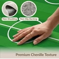thumbnail image 6 of ODIKA 2'x3' Washable Throw Rug Football Stadium Featuring Professional Markings And Penalty Box for Hallway, Study Room, Non-Slip Low Profile, Flatwoven, 6 of 7
