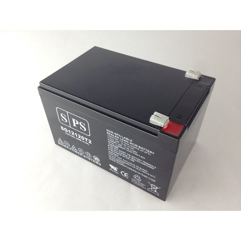 SPS Brand 12V 12Ah Replacement Battery for INVACARE LYNX L3 L4