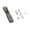 B, variant on Stationery Push Stapler Binder Clips Paper Clamps Desktop Stapler Reusable Creative Stapler Pen