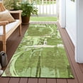 thumbnail image 6 of Addison Rugs Chantille Indoor/Outdoor Transitional Geometric Green Washable Runner Rug, 2'3" x 7'6", 6 of 6