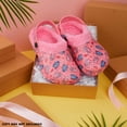 thumbnail image 2 of Zuecos Disney Stitch para niñas, con forro polar, punto rosa, diseño de ángel, 2 of 6
