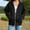 Black, variant on WTXUE Womens Zip Up Hoodies Sweatshirt Jacket Cute Lightweight Jackets Trendy Hooded Workout Fall with Pockets Oversized Sweatshirt Open Front Cardigan Long Sleeve Blouses Casual Tops Beige L
