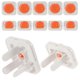 thumbnail image 3 of 24PCS Socket Protector Childproof Electrical Stopper Outlet Covers Replacement Plugs Protective Guard Abs Electric Protectors Multiple Safety, 3 of 4
