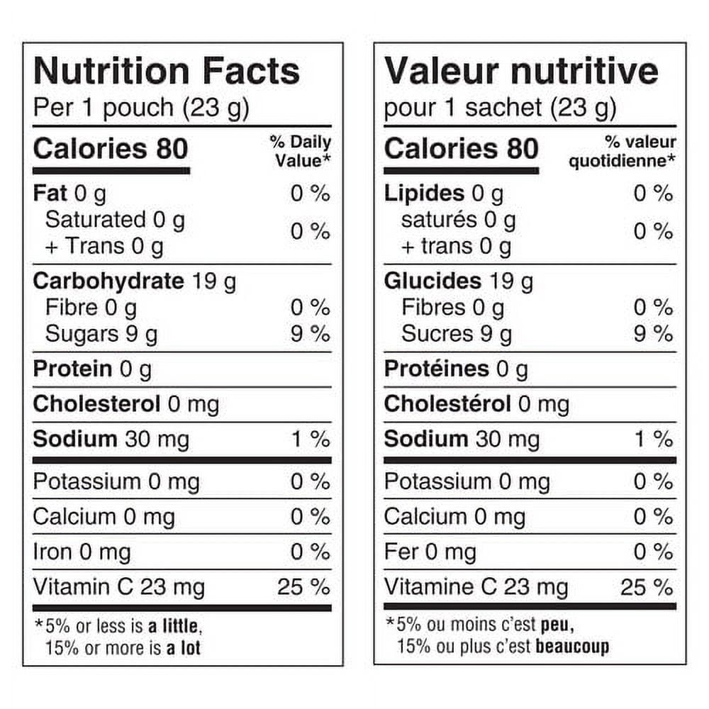 Collation à saveur de fruits Sans Gluten Gabby et la maison magique  Édition pour enfants de Betty Crocker 10 sachets/226 g