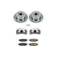 thumbnail image 2 of PowerStop Rear Stock Replacement Brake Pad and Rotor Kit with Calipers Fits: SUBARU Select Models KCOE4632A, 2 of 5