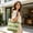 Green, variant on Wavy-Striped Handwoven Straw Tote Bag with Leather Handles, Casual Large Open-Top Polyester Shoulder Bag for Outdoor Summer Beach Vacation