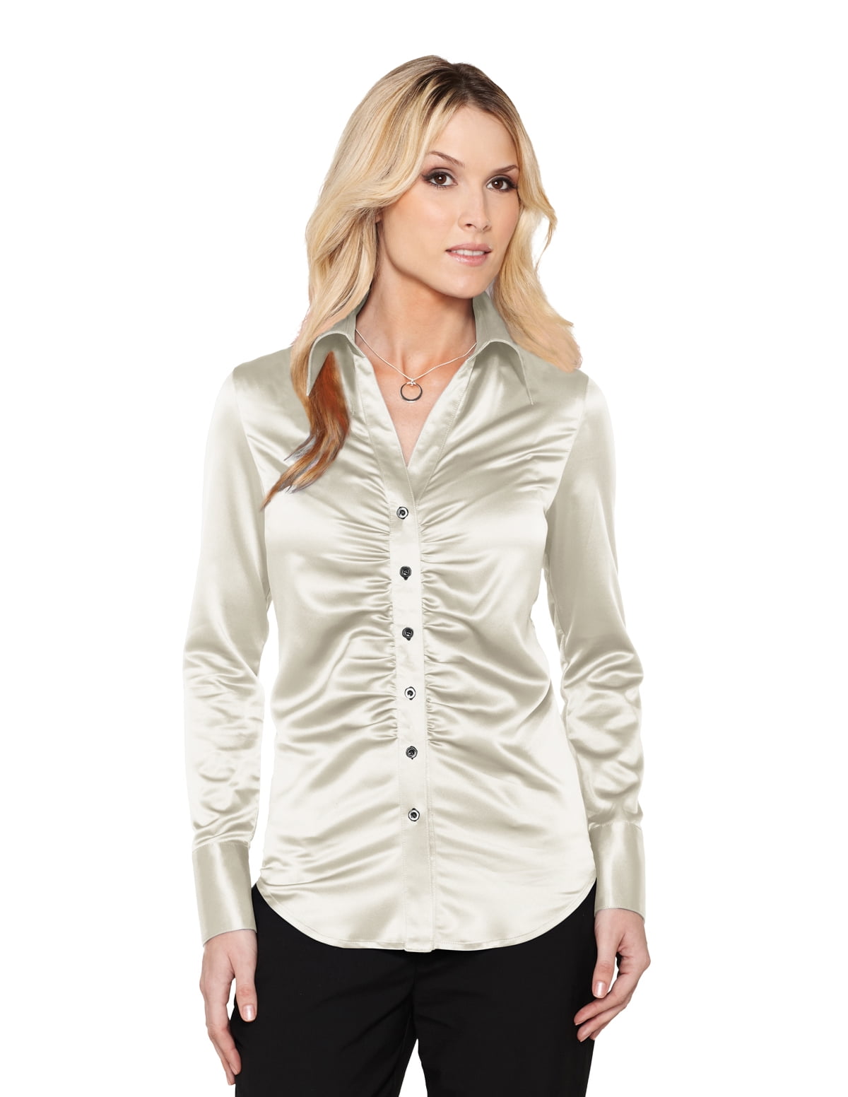 TriMountain TriMountain Lilac Bloom Women's Long Sleeve Shirt