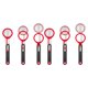 thumbnail image 3 of sweethay Cuchara medidora de plástico Sal Harina para hornear DIY Cuchara ajustable Cucharada Hogar Restaurante Panadería Chef Gadgets Rojo Type1 NO1, 3 of 6