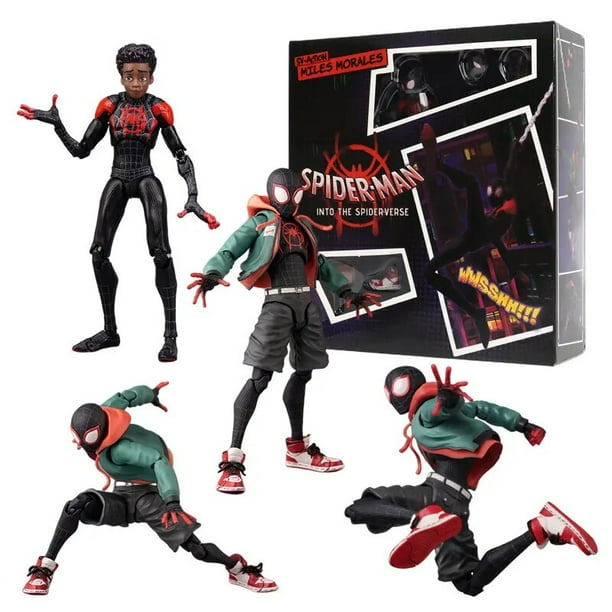 Figuras de acción de Gwen Across the Spider-Verse, juguete Sentinel Spider Gwen Stacy, modelo de figura LIUWENJING unisex