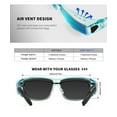 thumbnail image 5 of KALIYADI Sunglasses Fit-Over-Glasses Polarized Sunglasses-Men: Wrap Around Sunglasses Womens with UV Protection for Driving, 5 of 7