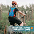 thumbnail image 4 of Mochila Dnzceghtig: Paquete de agua ligero para correr, caminar, andar en bicicleta, festivales, raves, 4 of 5