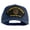 Navy, variant on 1st Infantry Division The Big Red One Patched Solid Cotton Twill Mesh Prostyle Cap - Red OSFM