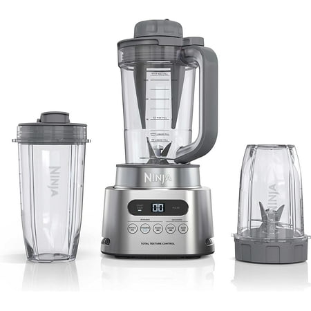 

TWISTi Blender DUO High-Speed 1600 WP Smoothie Maker & Nutrient Extractor* 5 Functions Smoothie Spreads & More smartTORQUE 34-oz. Pitcher & (2) To-Go Cups Gray