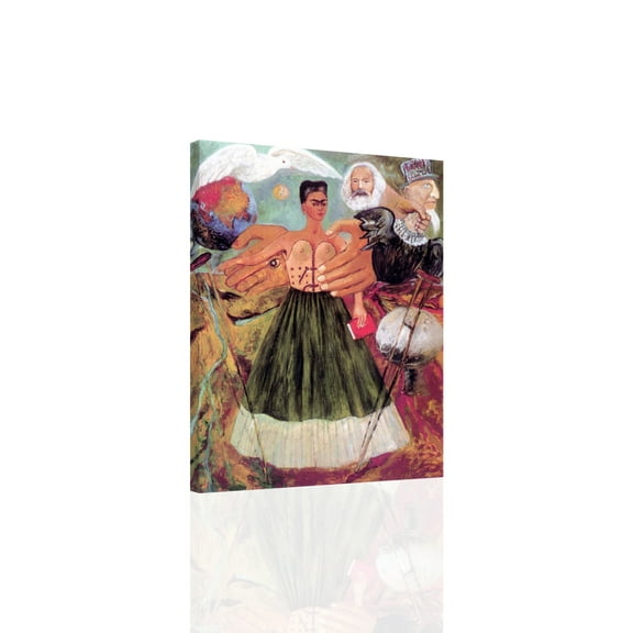 Frida Kahlo- Marxism Will Heal The Sick - Canvas OR Print Wall Art