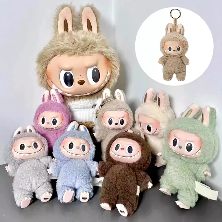 The Monsters Etciting Macaron Pop Mart Labubu Plush Doll The Monsters Etciting Macaron Pop Mart Labubu Plush Doll