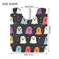 thumbnail image 5 of Yayeee Bath Rug for Bathroom Floor Non Slip Rectangle Fluffy Soft Absorbent Mat, 16"x24", Colorful Halloween Ghost, 5 of 7
