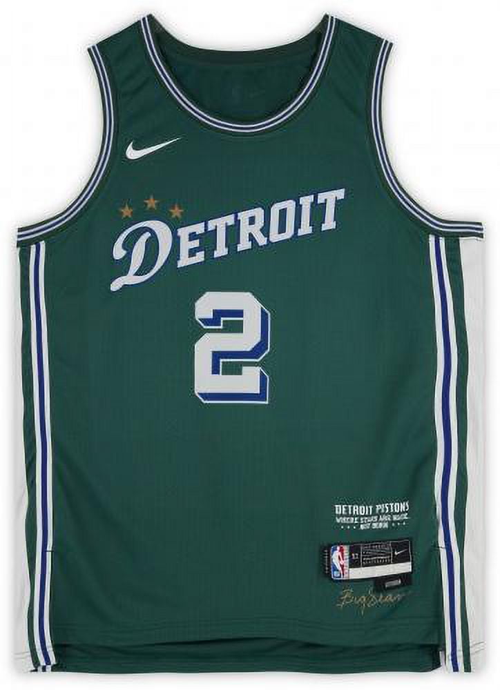 Cade Cunningham Detroit Pistons Autographed Green 2023-2024