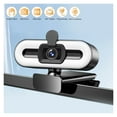 thumbnail image 2 of Webcam Autofocus HD Webcam with Fill Light Rotatable Laptop Webcam Camera with Microphone ,Easy to Install, 2 of 7