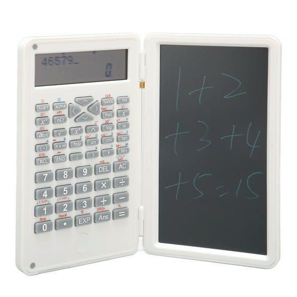 Calculadora Con Bloc De Nadas, Pantalla LCD Azul Mate De 6 Pulgadas, Material De Silicona Ligero De Primera , Sin Ruido, Resistente Al Desgaste, Construcciones, PARA
