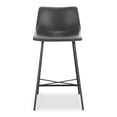 thumbnail image 4 of Poly & Bark Paxton 24” Counter Stool in Grey (Set of 2), 4 of 9