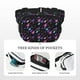 thumbnail image 5 of Fotbe Colorful Guitar Cangurera Cuadrada con Estampado de Doble Capa, Bolsa de Cintura Ajustable Mini para Hombres y Mujeres, 5 of 9