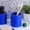 Blue, variant on Evideco French Home Goods Cement Tumbler Only Chic Mid-Century Modern Toothbrush Holders