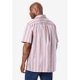 thumbnail image 3 of KingSize Men's Big & Tall Wrinkle-Resistant Short Sleeve Button Down, 3 of 5