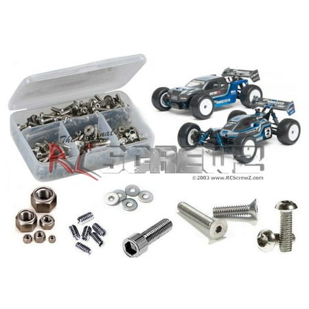 

RCScrewZ Associated RC18T2/B2/Factory Stainless Steel Screw Kit - ass041