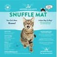 Snuffle Mat for Cats Puzzle Feeder Enrichment Toy in One Also for