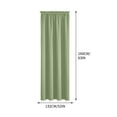 thumbnail image 3 of Aihimol Blackout Curtains/52 x 63 Inch/Set of 2 Panels Room Darkening Curtains for Bedroom, 3 of 6